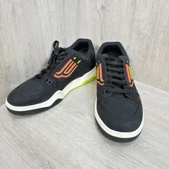 BALLY KUBA スニーカー ブラック ネオンカラー レザー メンズ US9.5 ローカット バリーのサムネイル