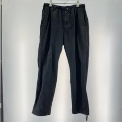 【中古】CUNE 6連うさぎ ワーク チノパンツ サイズ3 ブラック △裾破れ キューン[19]のサムネイル