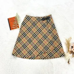 BURBERRY LONDON バーバリーロンドン スカート ノバチェク バーバリーチェック ウール ベージュ Y2K 三陽商会 BX250-930-50のサムネイル