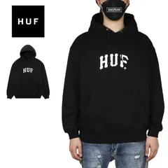 HUF パーカー ハフ プルオーバーパーカー メンズ レディース ブランド 大きいサイズ おしゃれ おすすめ 人気 黒 ストリート系 スケボー スケーター 黒 huf25aw008 ブラック M L XLのサムネイル