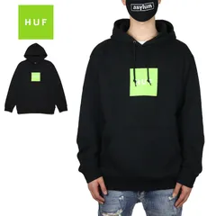 HUF パーカー ハフ プルオーバーパーカー フーディー メンズ レディース ブランド 大きいサイズ おしゃれ おすすめ 人気 ストリート スケボー スケーター 黒 huf012 ブラック M L XL XXLのサムネイル