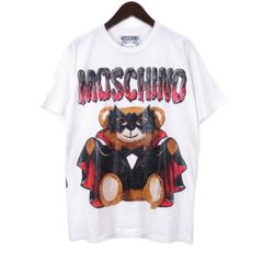 本日限定セール】新品タグ付☆モスキーノ☆ドット絵テディベア Tシャツ