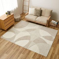 ウニコ PEHLO(ペフロ) ラグ アイボリー 200×250cm - メルカリ