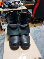 HAL ❣️イタリア製❣️カーフレザーブーツ¥110.000❣️サイズ42 