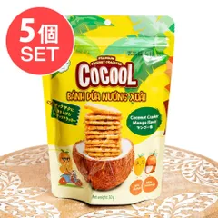 【5個セット】ローストココナッツクラッカー マンゴーフレーバー 50g【COCOOL】 COCOOL ( コクール ) のサムネイル