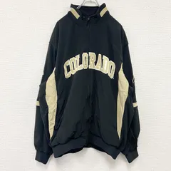 Majestic　マジェスティック　ウィンドブレーカー　フリースライナー　黒　ブラック　2XLサイズ　古着【値引き交渉OK！】のサムネイル