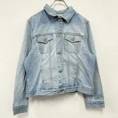 Eddie Bauer　エディーバウアー　デニムジャケット/Gジャン　インディゴ　Mサイズ　古着【値引き交渉OK！】のサムネイル