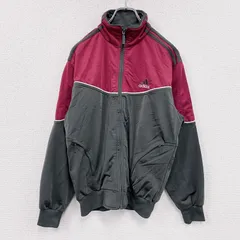 00s　adidas　アディダス　トラックジャケット/ジャージ　ヴィンテージ　灰色　グレー　赤　レッド　古着【値引き交渉OK！】のサムネイル