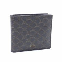 セリーヌ 折財布 バイフォールドウォレット ネイビー 紺色 シンプル