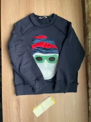 マルニ キッズ スウェットシャツ 薄い ニット 長袖 Tシャツ 8歳のサムネイル