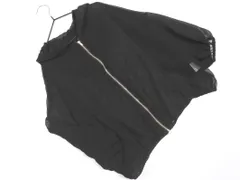 MAJESTIC LEGON マジェスティックレゴン シアー ジップアップ パーカー sizeS/黒 ■◆ レディースのサムネイル