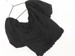 furfur ファーファー フリル ボレロ カーディガン sizeF/黒 ■◆ レディースのサムネイル