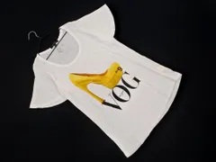 HOLLYWOOD MADE ハリウッドメイド プリント 半袖 Tシャツ sizeS/白 ■◆ レディースのサムネイル