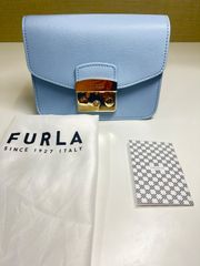 FURLA フルラ メトロポリス ショルダーバッグ コバルトブルー - メルカリ
