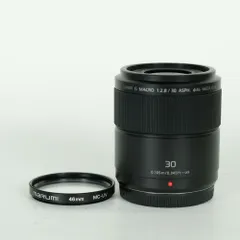 [美品 | フィルター付] Panasonic LUMIX G MACRO 30mm F2.8 ASPH. MEGA O.I.S. | マイクロフォーサーズマウントのサムネイル