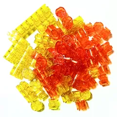 レゴ 正規品 中古 クリアパーツ 100個 レゴブロック【管理番号：4158】のサムネイル