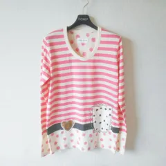 ツモリチサト TSUMORI CHISATO 長袖 カットソー Tシャツ 2 レディース ボーダー 水玉 春 秋のサムネイル
