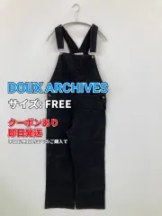DOUX ARCHIVES ドゥアルシーヴ サロペット/オーバーオール FREE ブラック フルレングス デニム コットン レディースのサムネイル