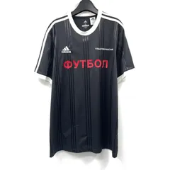 【中古】adidas×Gosha Rubchinskiy 半袖ゲームシャツ サイズXL ブラック アディダス ラブチンスキー[17]のサムネイル