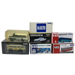 トミカ 全日空 スカイホリデーバス ピカチュウ マットビハイクル 三菱ふそう エアロスター 等 7点おまとめ 中古 O11417428のサムネイル