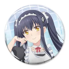 【新品】TVアニメ Summer Pockets 描き下ろし 久島鴎 65mm缶バッジ ご奉仕メイドVer.【正規品】のサムネイル
