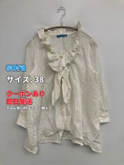 アンドアザーストリーズ 長袖ブラウス ナチュラル リネン混 春秋 