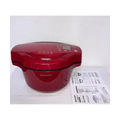 【中古】シャープ 自動調理 鍋 ヘルシオ ホットクック 1.6L 無水鍋 レッド KN-HT99B-Rのサムネイル