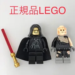 正規品 中古 LEGO レゴ スターウォーズ ミニフィグ 2個 まとめ売り おまけ付き N0-426 ※STARWARS パルパティーン皇帝 アナキン・スカイウォーカー ライトセーバー 75183 361のサムネイル