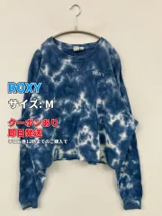 ROXY ロキシー スウェット M ブルー その他総柄 長袖 レディースのサムネイル