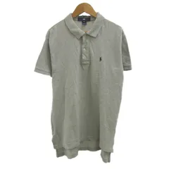 ラルフローレンスポーツ RALPH LAUREN SPORT ポロシャツ S グレー 無地 半袖 /RY ■ECC006のサムネイル