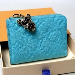ルイヴィトン 美品 日本限定 ポルトフォイユ ノアコンパクト アズール