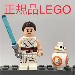正規品 中古 LEGO レゴ スターウォーズ  ミニフィグ　2個　まとめ売り　おまけ付き N0-424 ※STARWARS　レイ　BB-8　ライトセーバー　75250 361のサムネイル