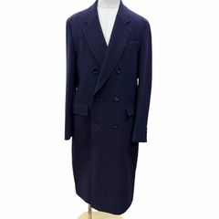 HUGO BOSS ダブルブレスト チェスターコート 黒 - メルカリ