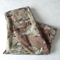 実物】米軍OCPマルチカムコンバットパンツM-RリップストップACU軍パン