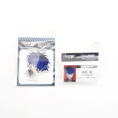 HUNDRED LINE -最終防衛学園- 面影歪 公式デフォルメ アクリルキーホルダー 名札アクリルバッジ 未開封 2点セット アクキー おもかげゆがむ ハンドレッドライン ハンドレ Aniplex emptyのサムネイル