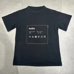 Kudos クードス 19SS CARE-TAG T-SHIRT 半袖Tシャツ 1-0405S ブラック size:2【表参道A06】のサムネイル