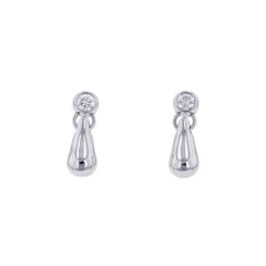 極美品TIFFANY&Co. PT950 ダイヤモンド フラワー パール ピアス - メルカリ