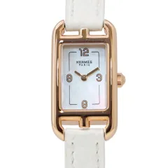 エルメス ナンタケット PM Y刻印 W049575WW00/NA2.170 HERMES 腕時計 ホワイトマザーオブパール文字盤のサムネイル