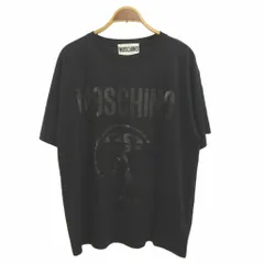 モスキーノ MOSCHINO COUTURE! Tシャツ 半袖 ロゴプリント 50 黒 ブラック トップス カットソー /YU ■GY19のサムネイル