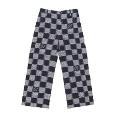 ルイヴィトン ボトムス ダミエ ウール パンツ メンズサイズ46 LOUIS VUITTONのサムネイル
