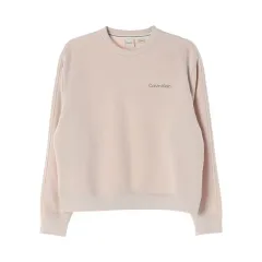 カルバン・クライン (WOMEN - M) コットン ポリ レタリング スウェットのサムネイル