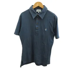 ヴィヴィアンウエストウッドマン Vivienne Westwood MAN ポロシャツ 46 青 ブルー 半袖 /RN ■GY01のサムネイル