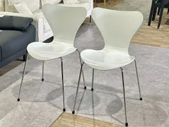 D-07004 Fritz Hansen フリッツハンセン セブンチェア 2脚セット アルネ・ヤコブセンのサムネイル