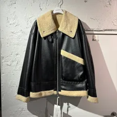 TAKAHIROMIYASHITATheSoloist タカヒロミヤシタザソロイスト 25AW faux mouton flight jacket. ムートンジャケット sj.0032AW25 ブラック size:44【表参道B03】のサムネイル