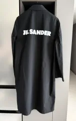 Jil Sander ジルサンダー ロゴ カコート ブラック 新品のサムネイル