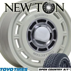 デリカD5 エクストレイル CX5 RAV4 16インチ NewTon ニュ−トン TOYO OPENCOUNTRY AT3 215/70R16 ホワイトレターのサムネイル