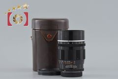 中古】Canon キヤノン 100mm f/2 L39 ライカスクリューマウント - メルカリ