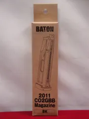 【カメ】【未検品】BATON airsoft バトン 2011 CO2 GBB ロングマガジン ブラック 314のサムネイル
