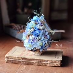 №102『紫陽花フライングボール』アジサイ あじさい ゆらゆらモビール