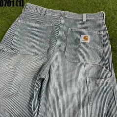 Carhartt ストライプ サスペンダー ズボン パンツ 27のサムネイル